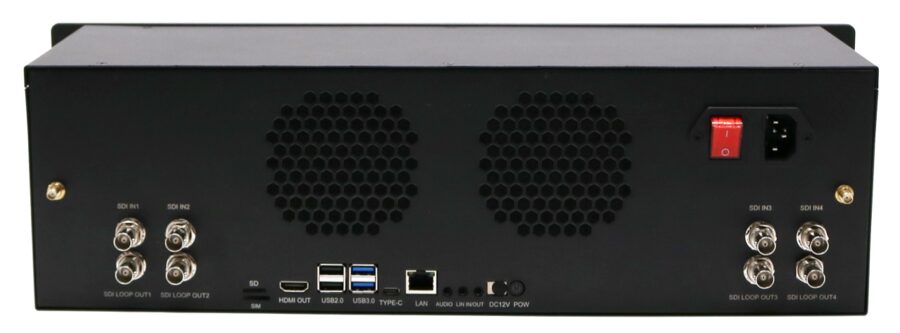 Mekotronics Rockchip RK3588 4K Video Encoder back view