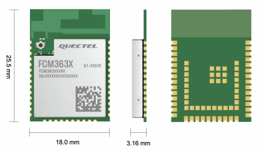 Quectel FCM363X Details
