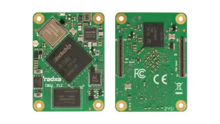 Radxa CM3J compute module with RK3568J SoC for harsh environments