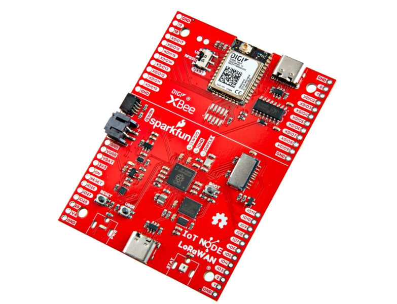 SparkFun Digi X-ON LoRaWAN dev Kit Features STM32MP1 Gateway and RP2350A IoT Node