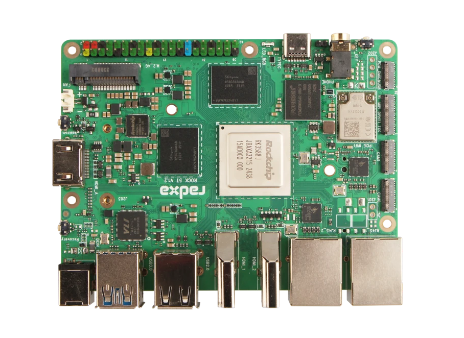 Radxa ROCK 5T packs all features and interfaces of a mini-ITX board