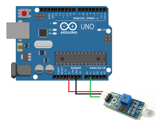 photodiode arduino circuit