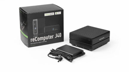 Seeed Studio reComputer J3011B Edge AI PC with NVIDIA Jetson Orin Nano, Cortex-A78AE, and Ampere GPU for AI & IoT Applications