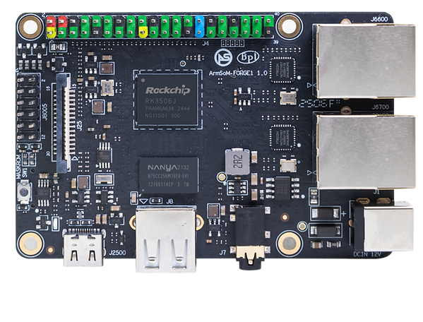 ArmSoM Forge1 SBC Features Rockchip RK3506J SoC with Cortex-A7/M0 Cores for Industrial and Audio Applications ArmSoM Forge1 SBC Features Rockchip RK3506J SoC with Cortex-A7/M0 Cores for Industrial and Audio Applications