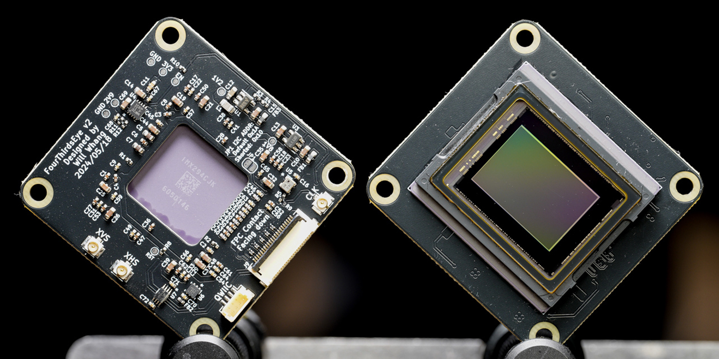 FourthirdEye V1.0 – Micro Four Thirds (M4/3) Camera Module for Raspberry Pi 5 and CM4 with IMX294 Sensor and Open-Source Design FourthirdEye V1.0 – Micro Four Thirds (M4/3) Camera Module for Raspberry Pi 5 and CM4 with IMX294 Sensor and Open-Source Design