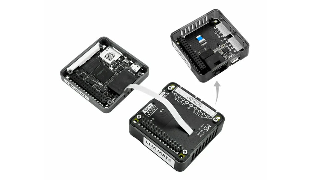 M5Stack Module LLM Kit – Offline AI Inference and Voice Assistant Module with Ethernet and USB Debugging
