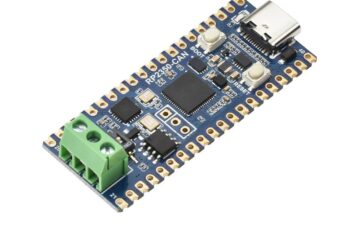 Waveshare Launches $9.99 RP2350-CAN Development Board with Dual-Core MCU and CAN Bus Support