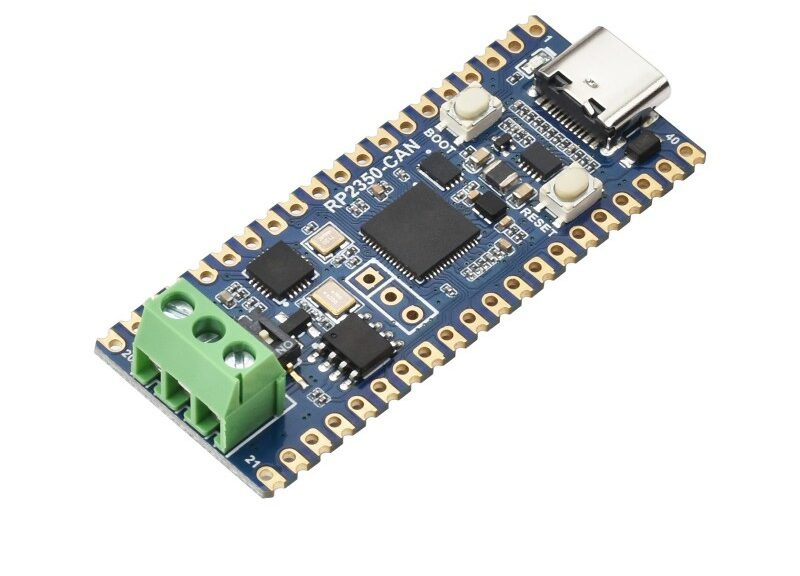 Waveshare Launches $9.99 RP2350-CAN Development Board with Dual-Core MCU and CAN Bus Support Waveshare Launches $9.99 RP2350-CAN Development Board with Dual-Core MCU and CAN Bus Support