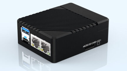 Compact Dual Gigabit Ethernet Router Box, Fully Compatible with All Raspberry Pi Compute Module 5 Variants