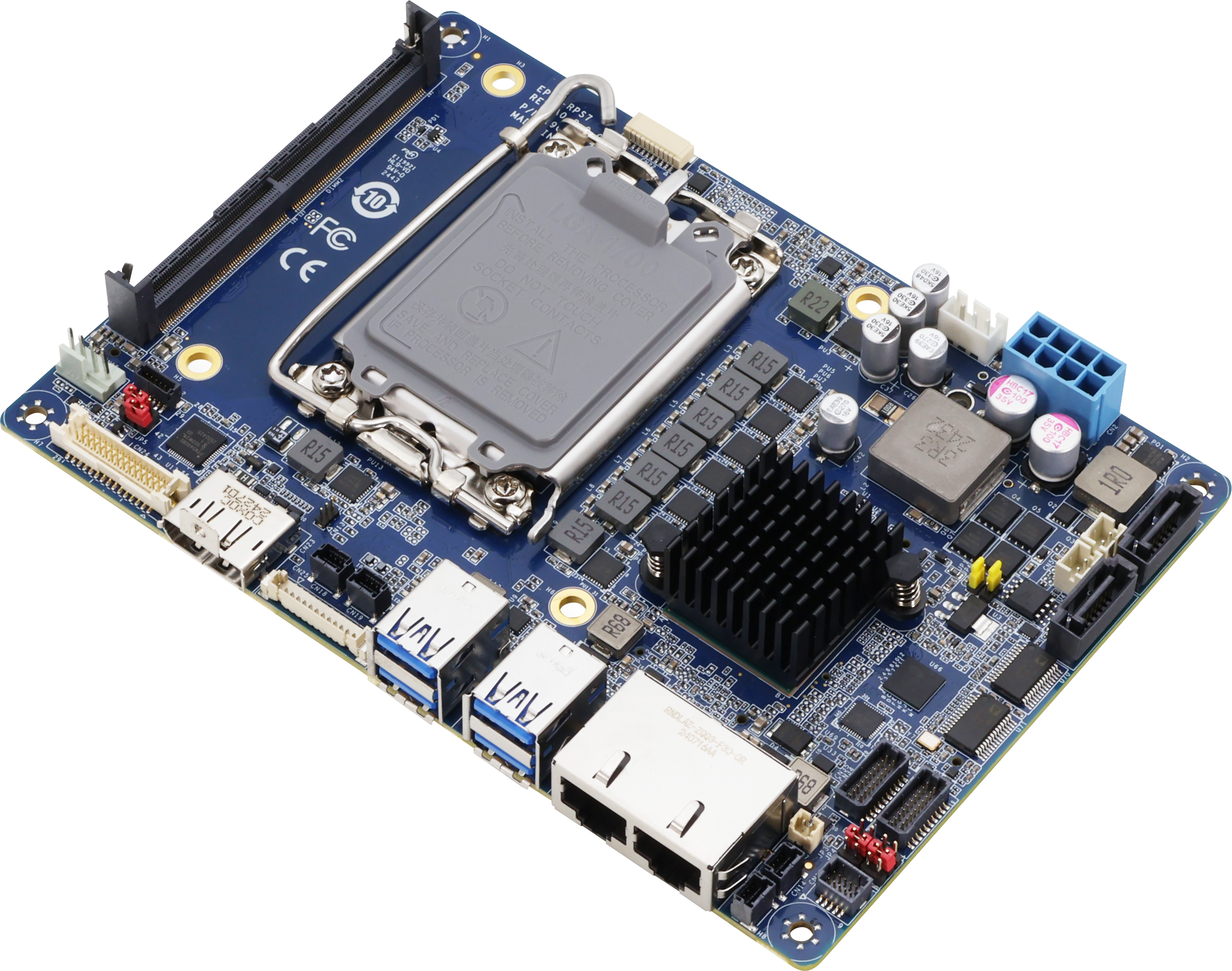 AAEON Announces EPIC-RPS7, a 4” Industrial Board with 14th Gen Intel Core CPU Support