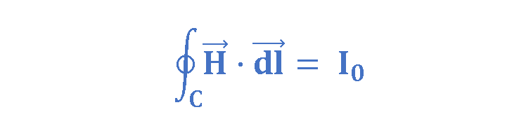 Equation 7: Ampère’s circuital law in terms of the magnetic field intensity