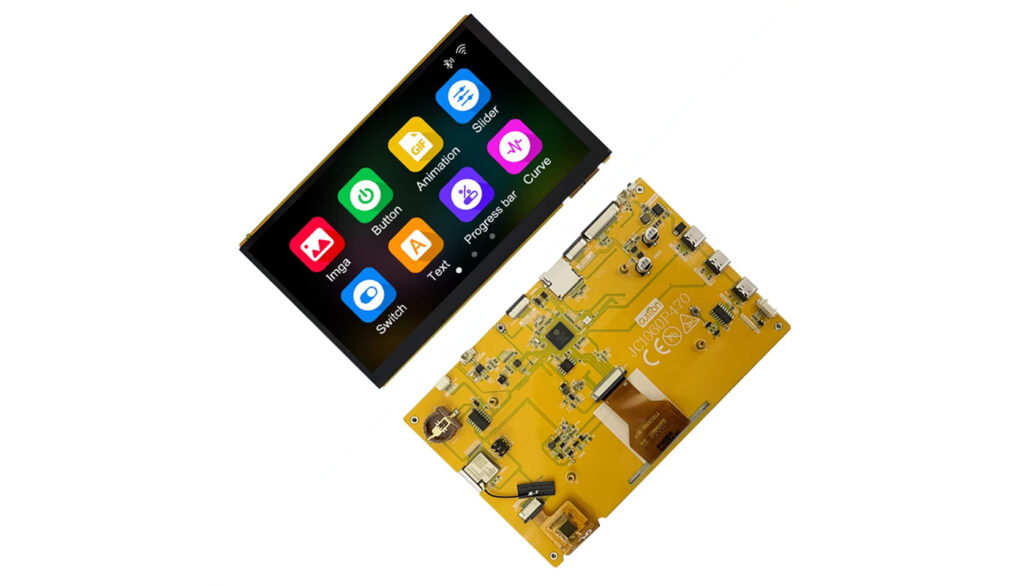 ESP32 Display Module Comes with 7-Inch IPS Screen, Capacitive Touch, and Arduino Support ESP32 Display Module Comes with 7-Inch IPS Screen, Capacitive Touch, and Arduino Support