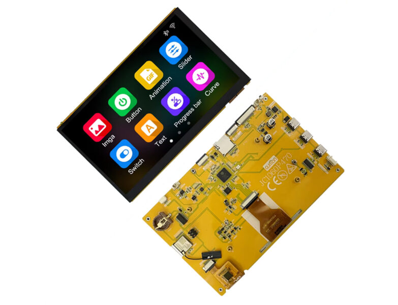 ESP32 Display Module Comes with 7-Inch IPS Screen, Capacitive Touch, and Arduino Support