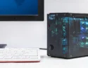 Pironman 5-Max PC Case for Raspberry Pi 5 Features Dual NVMe, Hailo-8L Support, RGB Fans, and 0.96-inch OLED