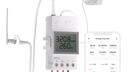 SONOFF POW Ring (POWCT) Smart Power Meter Features ESP32 MCU and Split-Core CT Clamp for 100A Energy Monitoring