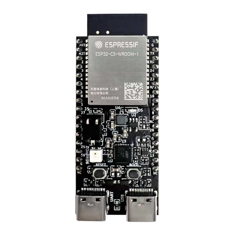 ESP32-C5 SoC Offers Dual-Band Wi-Fi 6, BLE, Zigbee, and Thread along with ESP32-C5-DevKitC-1 Development board