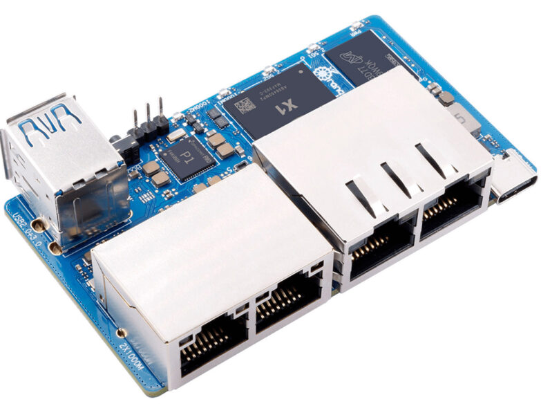 Orange Pi R2S RISC-V router board combines octa-core Ky X1 processor with dual 2.5GbE and AI engine
