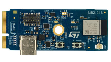 STMicro STM32WBA5MMG – A Bluetooth LE 6.0, Zigbee 3.0, and OpenThread module in 12.5×8 mm SiP