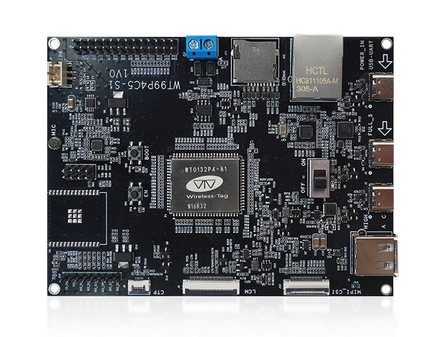Wireless Tag WT99P4C5-S1 dev board combines ESP32-P4 RISC-V SoC with ESP32-C5 dual-band WiFi 6, Zigbee, and Bluetooth module Wireless Tag WT99P4C5-S1 dev board combines ESP32-P4 RISC-V SoC with ESP32-C5 dual-band WiFi 6, Zigbee, and Bluetooth module
