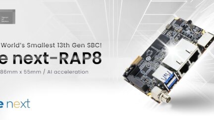 AAEON Release the World’s Smallest 13th Gen Intel Core-Powered Single Board