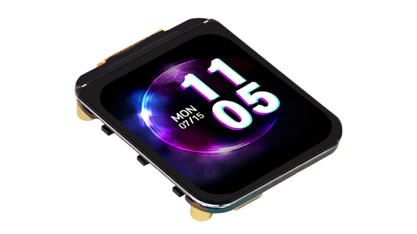 $16 ESP32-C6 1.69″ LCD Dev Board from Waveshare Features Wi-Fi 6, BLE5, AI Voice, and IMU for
