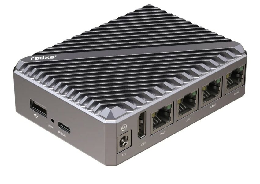 Radxa E24C Fanless Network Router