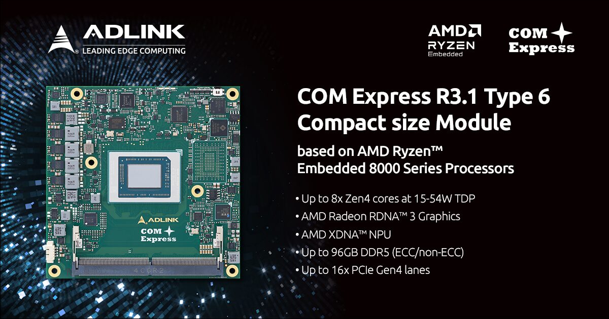 Meet ADLINK’s cExpress-R8: The Compact Solution to Demanding and Diverse Industrial Workloads Meet ADLINK’s cExpress-R8: The Compact Solution to Demanding and Diverse Industrial Workloads