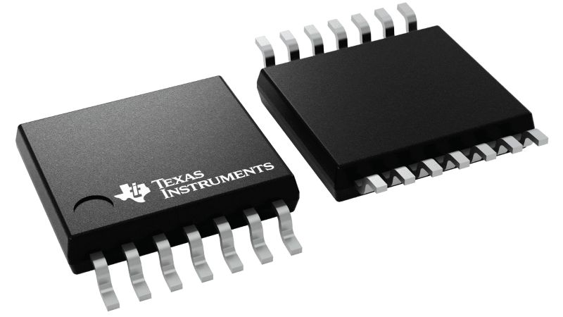 Texas Instruments’ SN74AC132 14-pin PW larger, leaded package