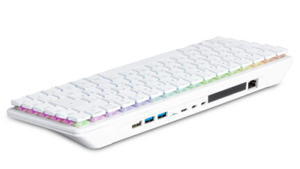 Raspberry Pi 500+ Keyboard PC with Individualized RGB Lighting