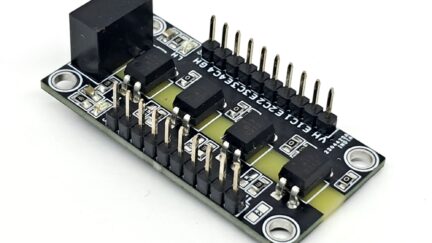 4 Channel Optically isolated board with DC-DC converter
