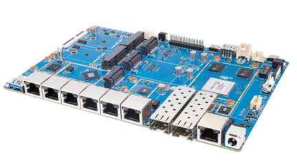 Banana Pi BPI-R4 Pro router board adds 10GbE ports, WiFi 7, and 8GB RAM
