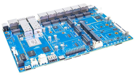 Banana Pi BPI-R4 Pro Wi-Fi 7 Router Board with 8GB DDR4, 36Gbps I/O