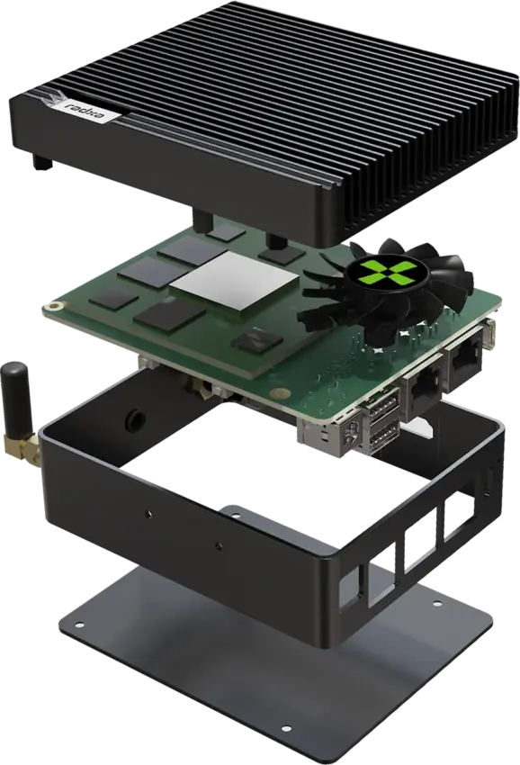 Fogwise AIRbox Q900 Industrial Edge AI Box Internal