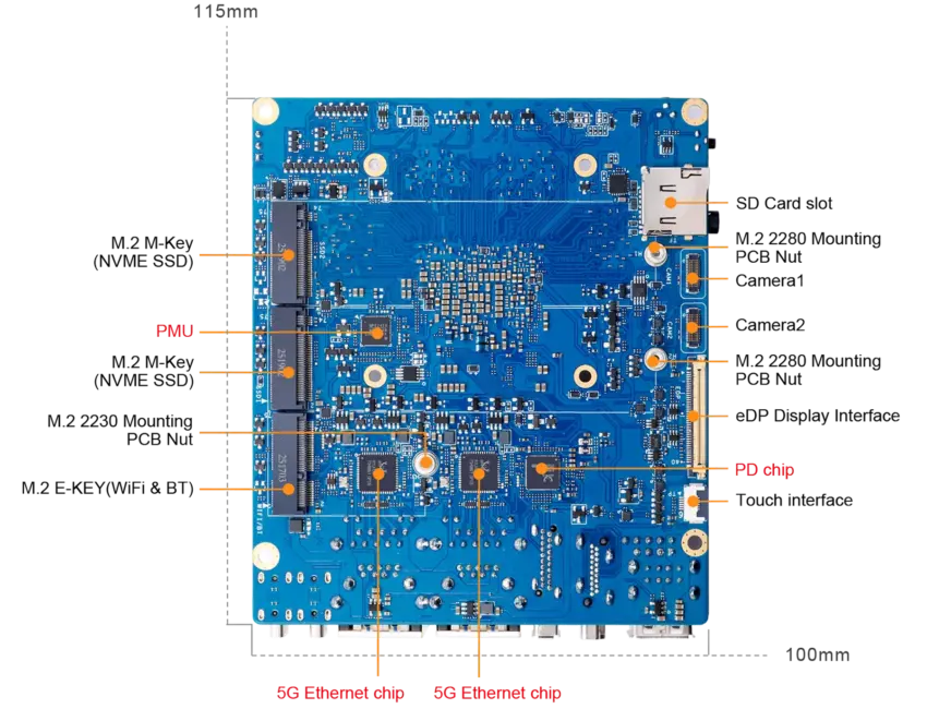 The new Orange Pi 6 Plus packs a 12-core CIX SoC, up to 64GB LPDDR5 RAM, 45 TOPS NPU