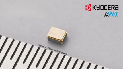 Kyocera Debuts “Ultra-Compact, Ultra-Low Voltage” Clock Oscillator Series