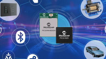 Microchip PIC32-BZ6 Low Power MCU Adds BLE 6.0, Thread, Matter, Touch & Motor Control