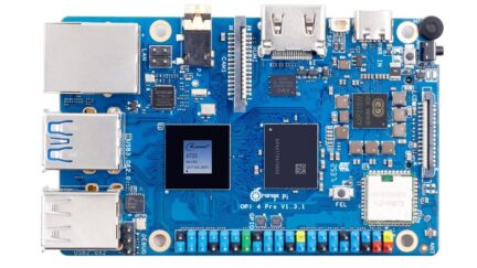 Orange Pi 4 Pro SBC Features Allwinner A733 SoC with 3 TOPS NPU and LPDDR5 RAM