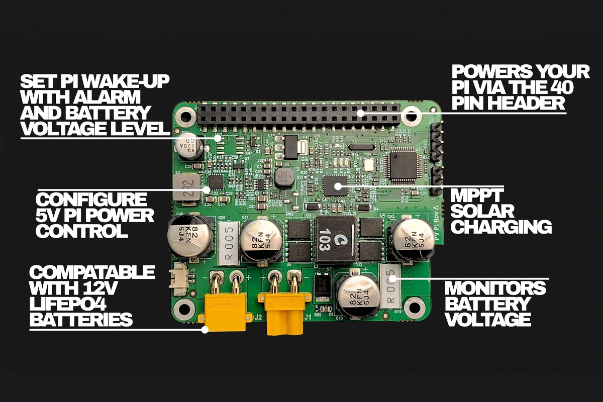 Solar Powered PV PI HAT Enables 24/7 Off-Grid Operation for Raspberry ...