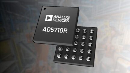 Analog Devices’ Eight-Channel 16-Bit DAC Features IDAC/VDAC Configuration