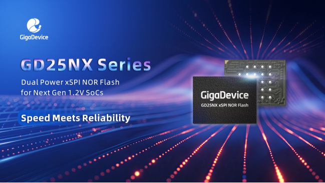 The new GD25NX series is part of Gigadevice’s larger SPI NOR Flash product family