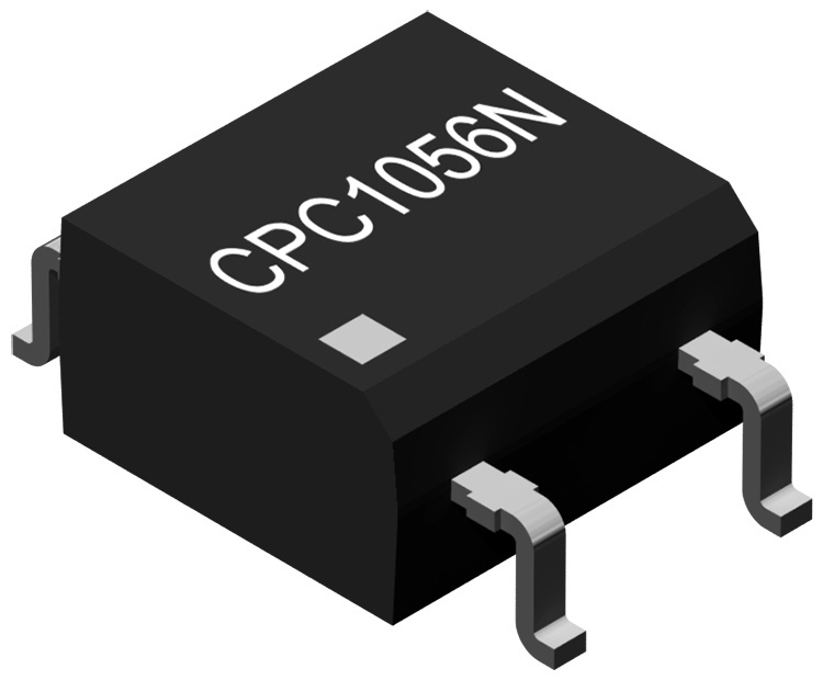 Littelfuse’s CPC1056N SSR comes in a small SOP-4 package for space-constrained designs