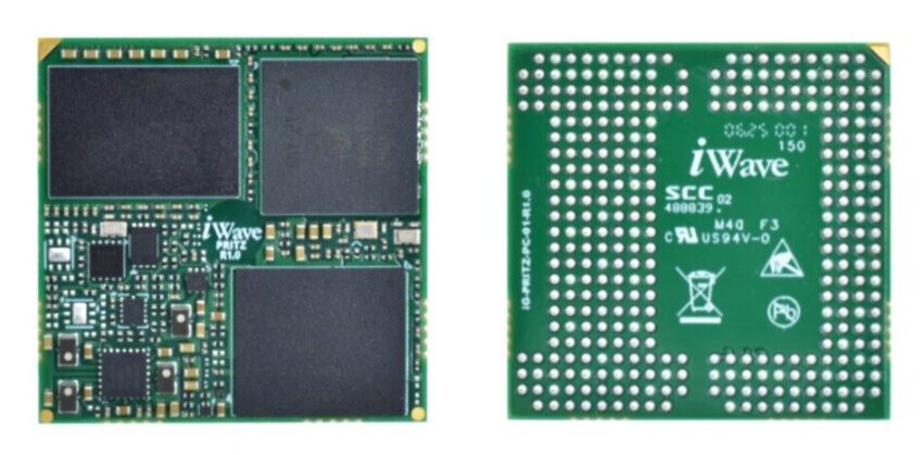 TI AM62Lx SoC top and bottom