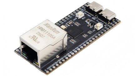 MuseLab nanoCH32V317: Low-Cost RISC-V Development Board with Ethernet and Dual USB