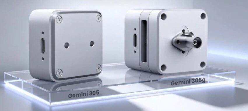Gemini-305 and Gemini-305g Rear View