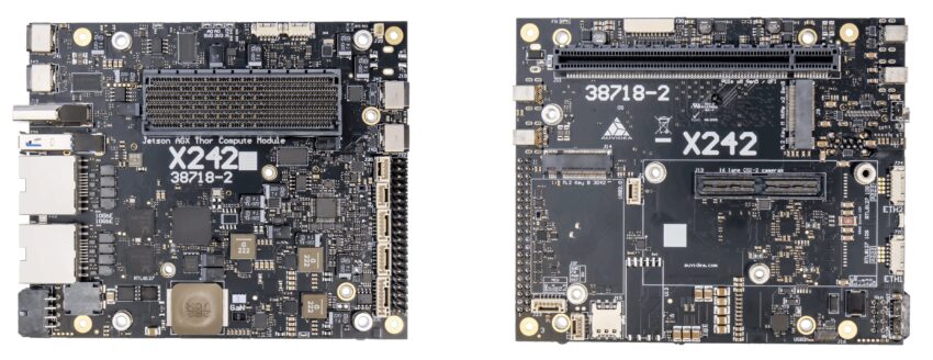 Auvidea X242 Top and Bottom