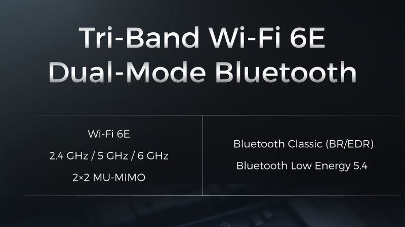 Espressif integrates tri-band Wi-Fi 6E and dual-mode Bluetooth into a single SoC