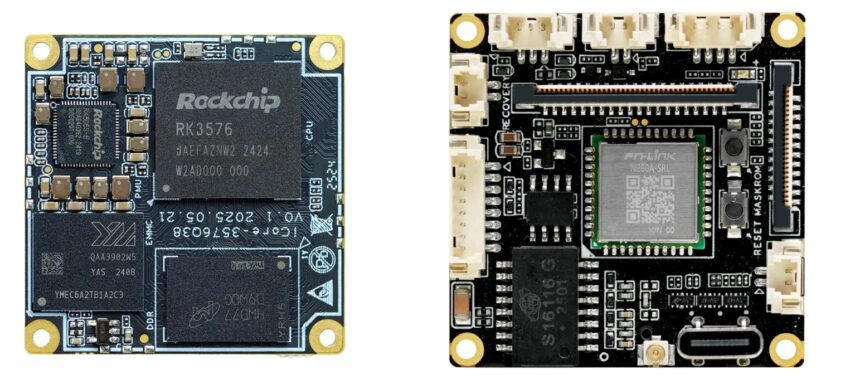 ICORE-3576Q38 SOM and CAM-3576Q38 Mini AI SBC