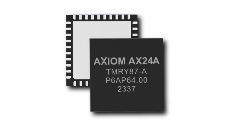 TouchNetix’s AX24A touch-and-force-sensing controller comes in a 40-pin QFN package