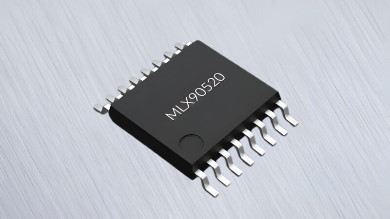 Melexis’ new 22-bit dual-input inductive encoder for absolute rotary and linear motion sensing