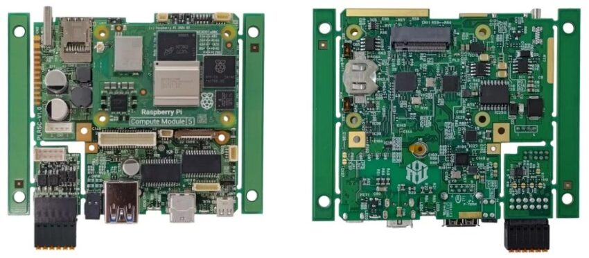 PL-R5 BASE BOARD Top and Bottom